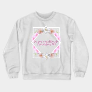 eu sou mulher de proverbios 14:1 Crewneck Sweatshirt